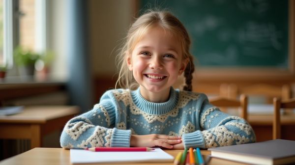 Le pull personnalisé brodé : un must-have pour élèves et enfants à l’image de leur école