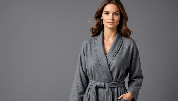 Découvrez le confort inégalé des robes de chambre en laine pour femme
